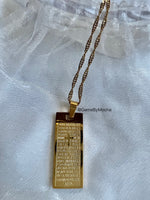 Padre Nuestro Necklace