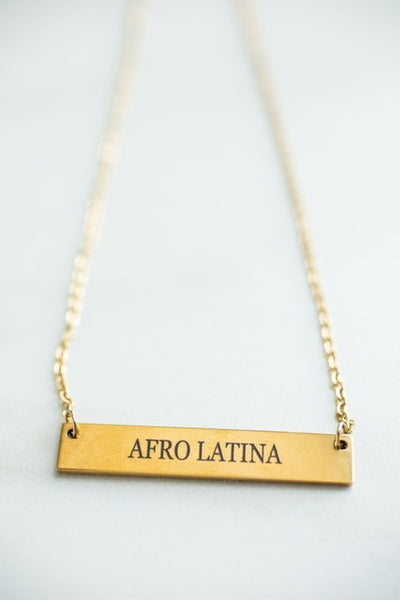 Classic Afro Latina Necklace